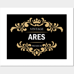 Ares Name Posters and Art